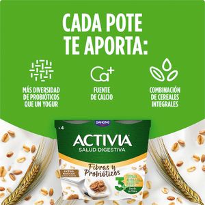 Activia Avena Nueces Bifidus P4