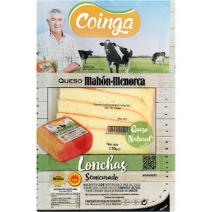 Queso Mahón Lonchas 150 Gr
