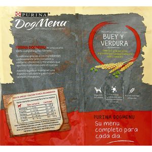 Comida Seca Perro Buey y Verduras Dog Menú