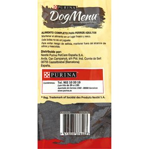 Comida Seca Perro Buey y Verduras Dog Menú