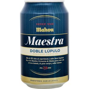 MAHOU Cerveza Tostada Maestra Lata