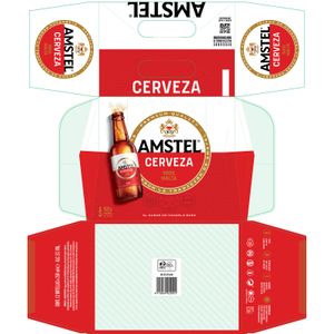Segona imatge del producte Cervesa Paquet de 12 de la marca AMSTEL