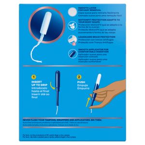 Segona imatge del producte Tampó Pearl Regular de la marca TAMPAX