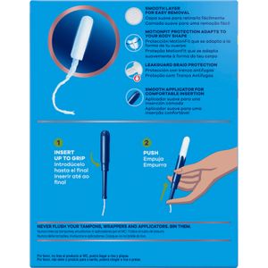 Segona imatge del producte Tampó Pearl Súper de la marca TAMPAX