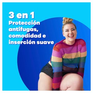 Tercera imatge del producte Tampó Pearl Súper de la marca TAMPAX