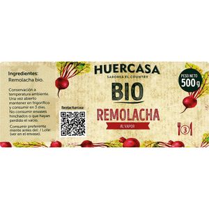 Remolacha BIO Al Vapor