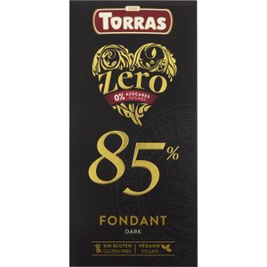 Chocolate Fondant 85% sin Azúcares Añadidos 100 Gr