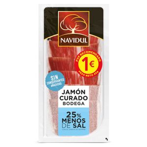 Jamón Curado Reducido en Sal NAVIDUL