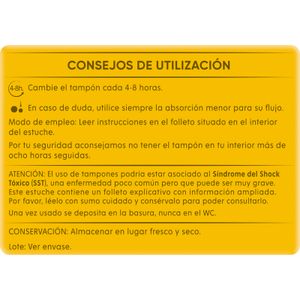Tercera imatge del producte Tampó amb Aplicador Compacte Regular de la marca KYREY