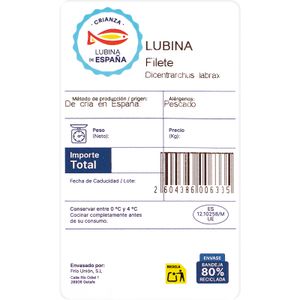 Filete de Lubina Crianza de España