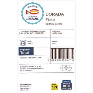 Filete de Dorada Crianza de España