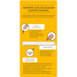 Tercera imatge del producte Tampó amb aplicador Cartó Regular de la marca KYREY