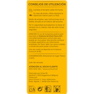 Quarta imatge del producte Tampó amb aplicador Cartó Regular de la marca KYREY