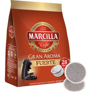 Café Senseo Fuerte Monodosis MARCILLA