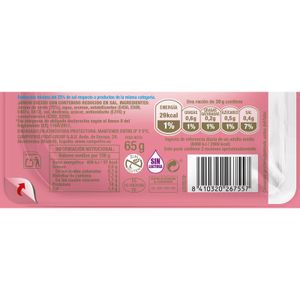 Jamón Cocido Lonchas Cuida-T Red.Sal