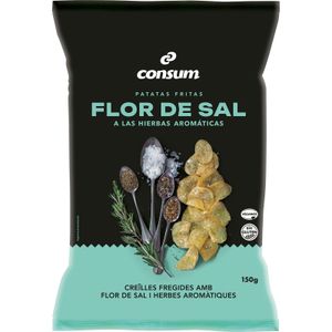 Patatas Fritas Flor de Sal con Hierbas Aromáticas