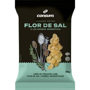 Patatas Fritas Flor de Sal con Hierbas Aromáticas