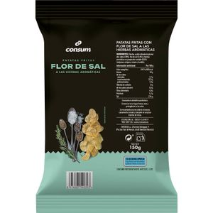 Patatas Fritas Flor de Sal con Hierbas Aromáticas
