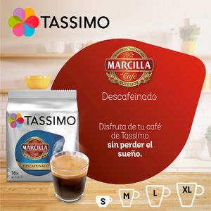 Espresso Descafeinado Tassimo Cápsulas