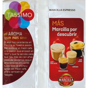 Café Espresso Tassimo Cápsulas