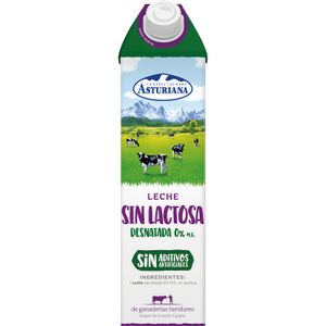 ASTURIANA Leche sin Lactosa Desnatada Brik