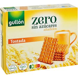 GULLON ZERO Galleta Tostada sin Azúcares