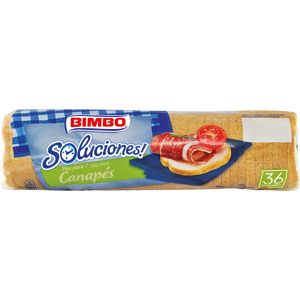 Canapés 36 Rebanadas