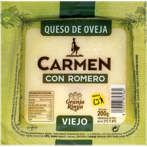 Queso Oveja Viejo con Romero