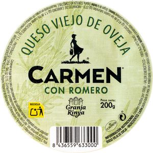 Queso Oveja Viejo con Romero