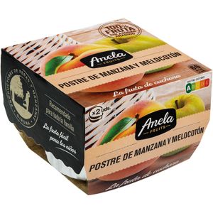 Imagen de Postre de Manzana y Melocotón Pack de 2