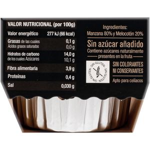 Postre de Manzana y Melocotón Pack de 2