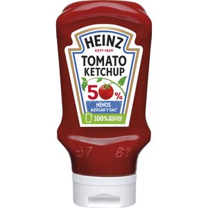 Kétchup 50% Menos Azúcar y Sal HEINZ