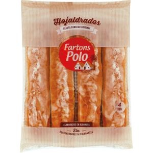 POLO Fartons Hojaldrados Bandeja 4 Unidades