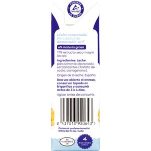 Leche Evaporada Pack de 3