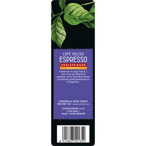 Café Molido Espresso Descafeinado Natural
