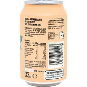 Refresco Té Melocotón Cero Lata