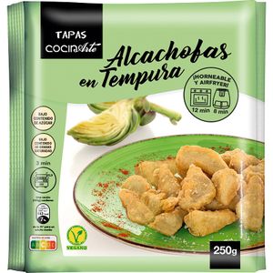Alcachofas en Tempura