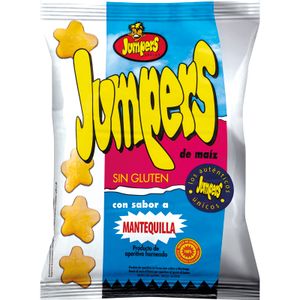 JUMPERS Snack de Maíz con Sabor a Mantequilla