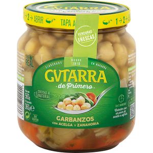 Garbanzos con Verduras Frasco