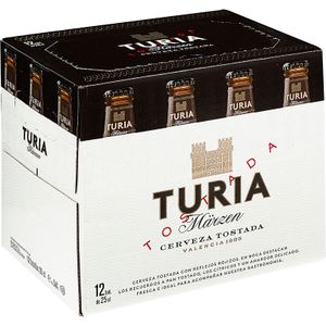 TURIA Cerveza Tostada Botella