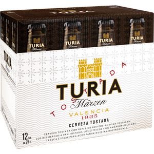 TURIA Cerveza Tostada Botella