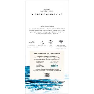 Tercera imatge del producte Colònia Masculina Nª2 Frescor Extrem de la marca V&L