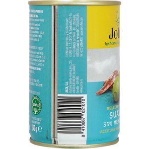 Aceitunas Rellenas de Anchoa Suaves