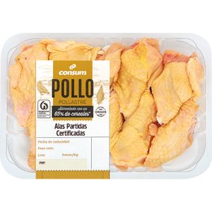 Alas Partidas de Pollo Certificado