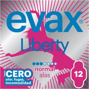 Segona imatge del producte Compresa Liberty Normal Ales de la marca EVAX