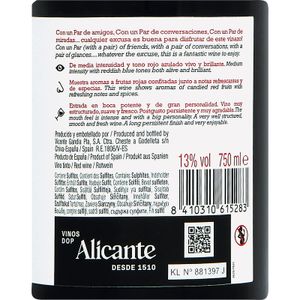 Vino Tinto Monastrell-Peti D.O. Alicante