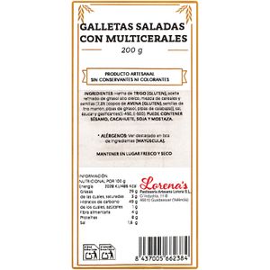 Galleta Salada Multicereales