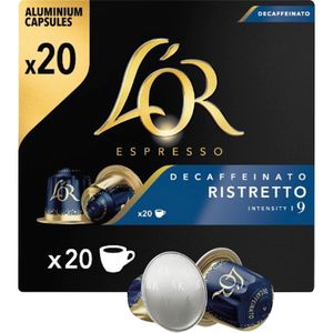 Café Espresso Ristretto Descafeinado Cápsulas L'OR