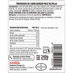 Burger de Pollo certificado