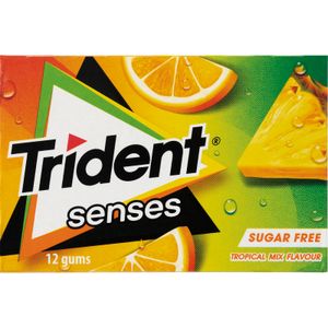 Chicle Senses Sabor Tropical